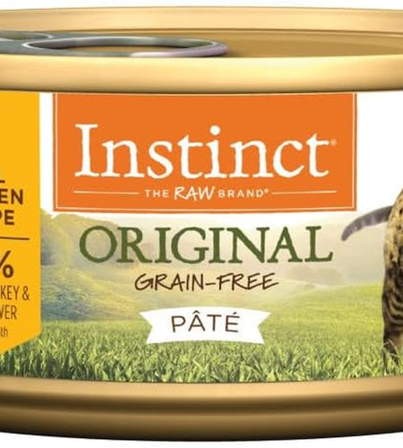 Grain Free Wet Cat Food Pate, Original Recipe Natural Canned Cat Food
