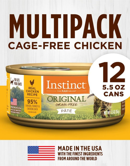 Load image into Gallery viewer, Grain Free Wet Cat Food Pate, Original Recipe Natural Canned Cat Food
