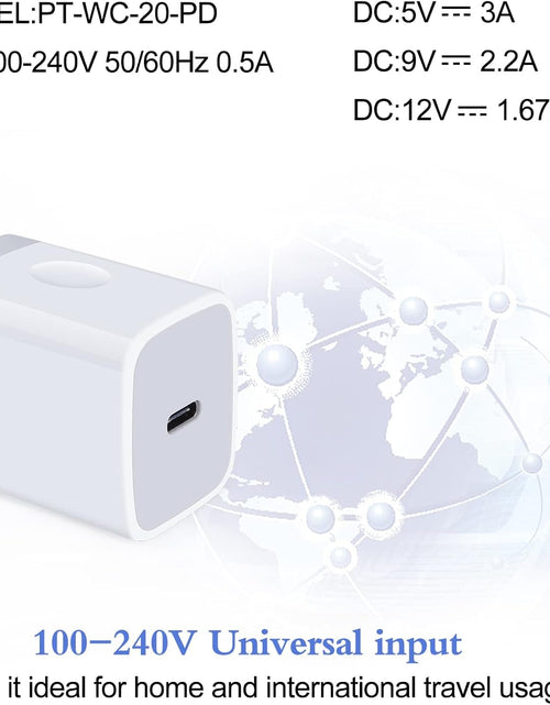 Load image into Gallery viewer, 20W Samsung S25 Type C Wall Charger Fast Charging Block for Galaxy A17 A56 A16 A36 S25 Ultra S24 A15 A55 A14, PD 3.0 Wall Charger USB C Box Adapter for Iphone 17 16E 16 15 Pro Max Pixel 10 9 Pro 8A 8
