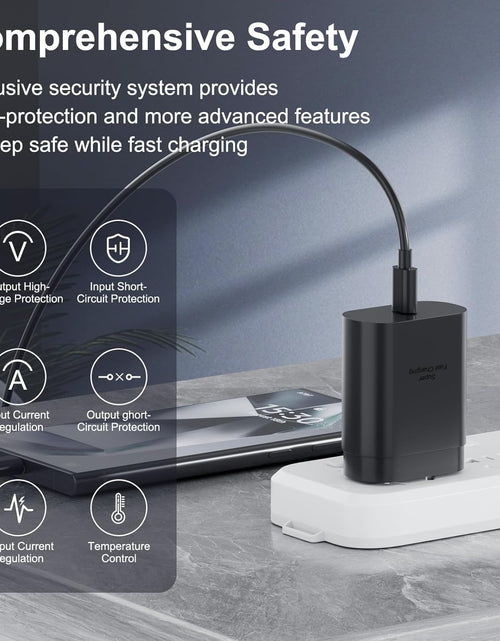 Load image into Gallery viewer, Samsung USB-C Super Fast Charging Power Adapter,25W PD Charger Block for Samsung Galaxy S23 Ultra/S23/S23+/S22/S22 Ultra/S22+/Note 20/S20/S21/S10, Galaxy Tab S7/S8(2 Pack)
